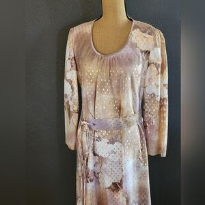 Margaret's of Lubbock vintage 70s Maxi Dress Size 10